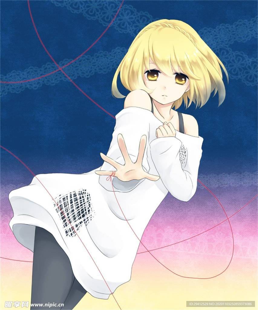 卡通女孩