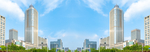 大城市建筑风景摄影