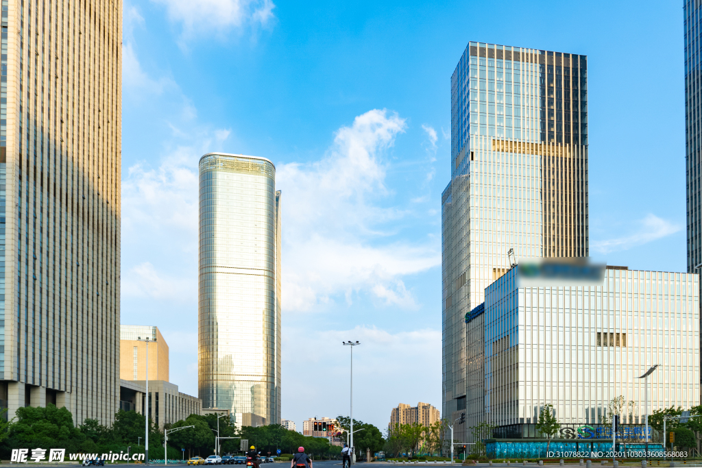 大城市建筑风景摄影