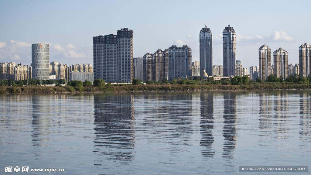 大城市建筑风景摄影