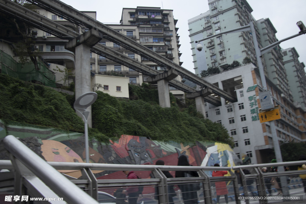 大城市建筑风景摄影