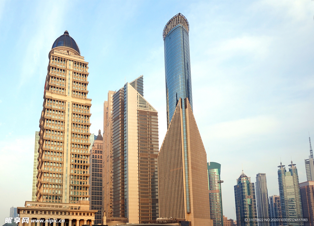 大城市地标建筑摄影
