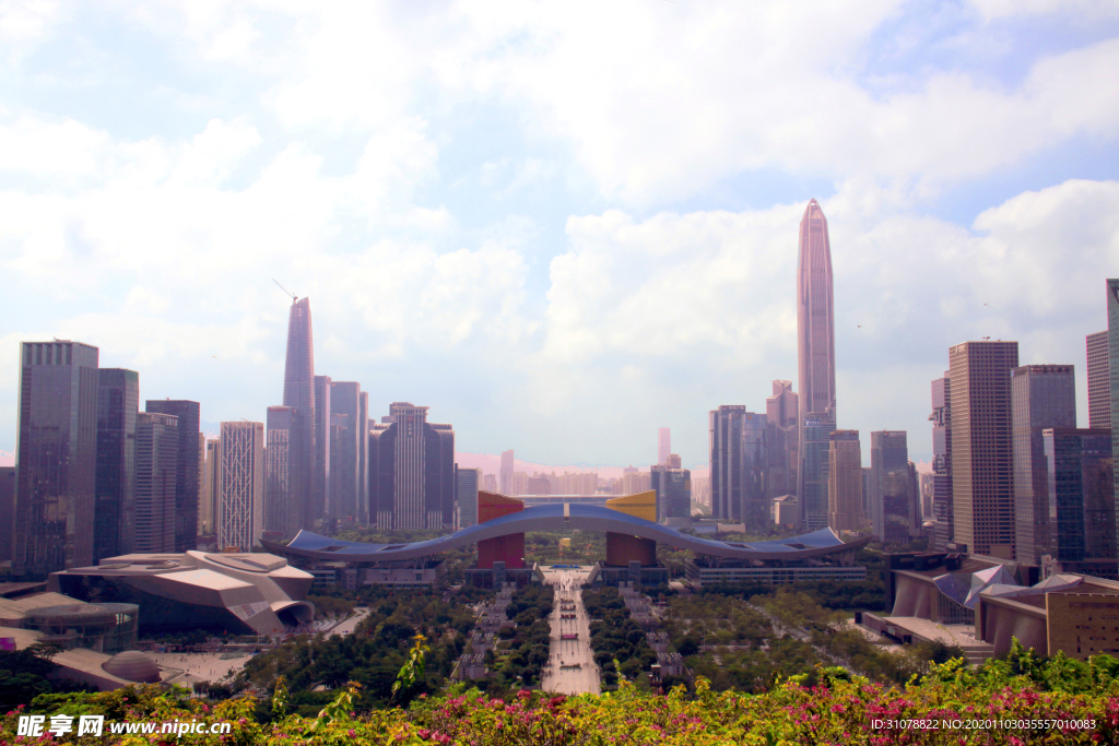 大城市地标建筑摄影