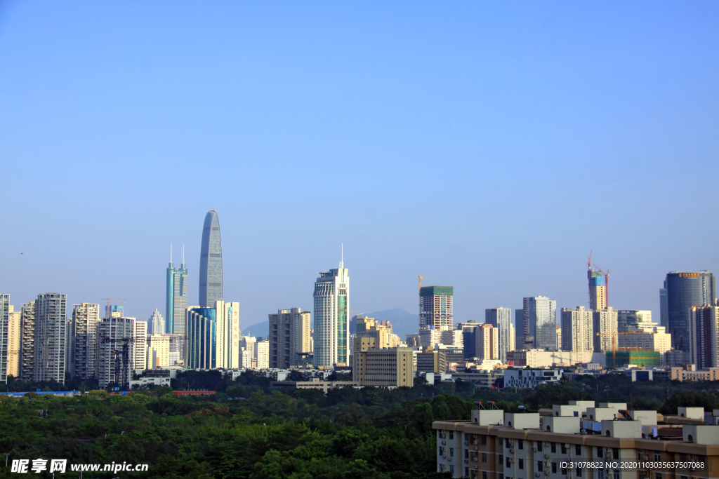 大城市地标建筑摄影