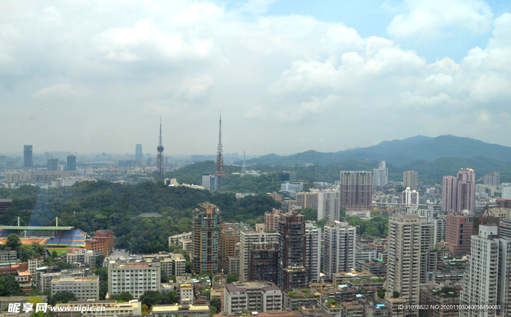 大城市地标建筑摄影