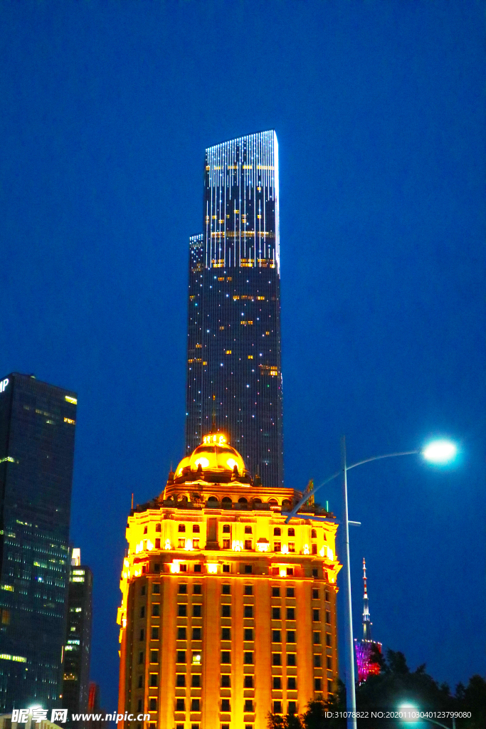 大城市地标建筑摄影