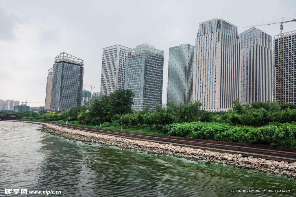 大城市地标建筑摄影