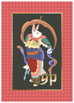 十二生肖国潮插画