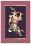 十二生肖国潮插画