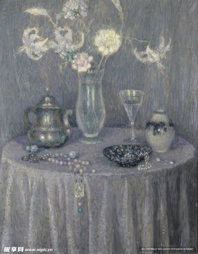 亨瑞赛蒂纳写意油画