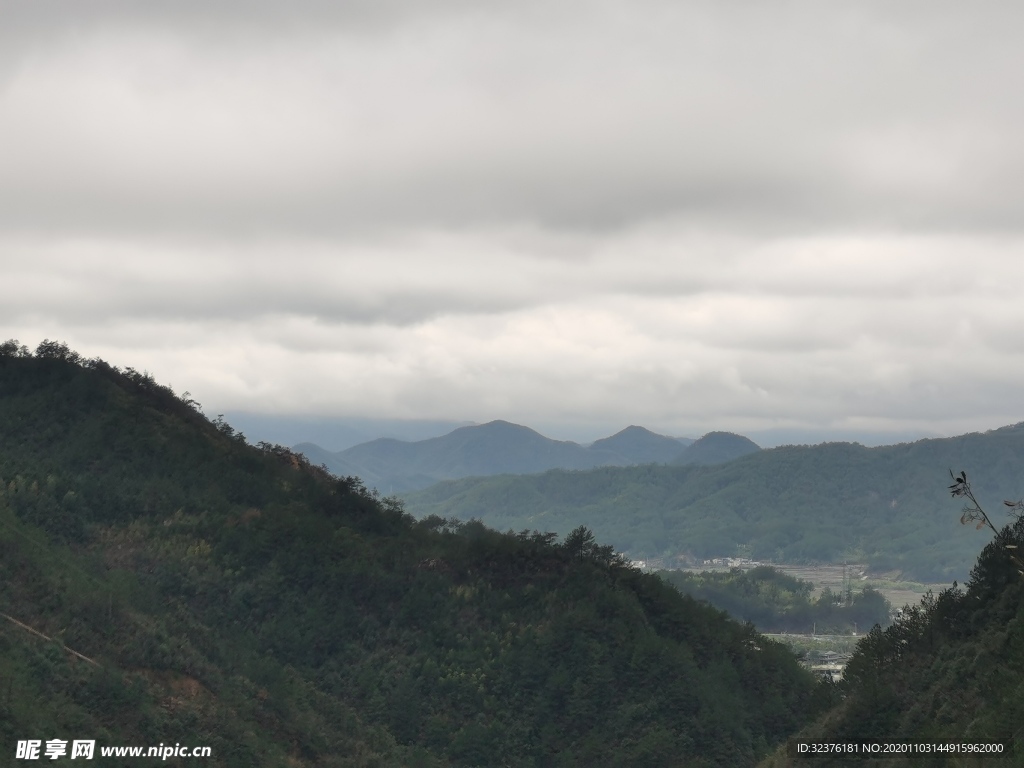 山区风景 徽杭古道
