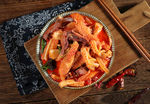 香辣牛杂