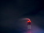 灯塔夜景