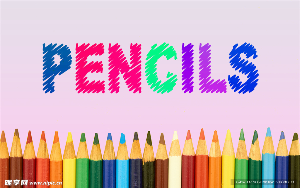 蜡笔 七彩蜡笔 彩色铅笔 铅笔