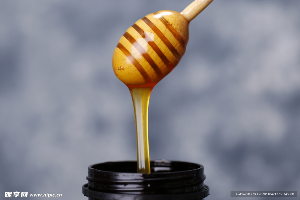 香甜营养的蜂蜜图片
