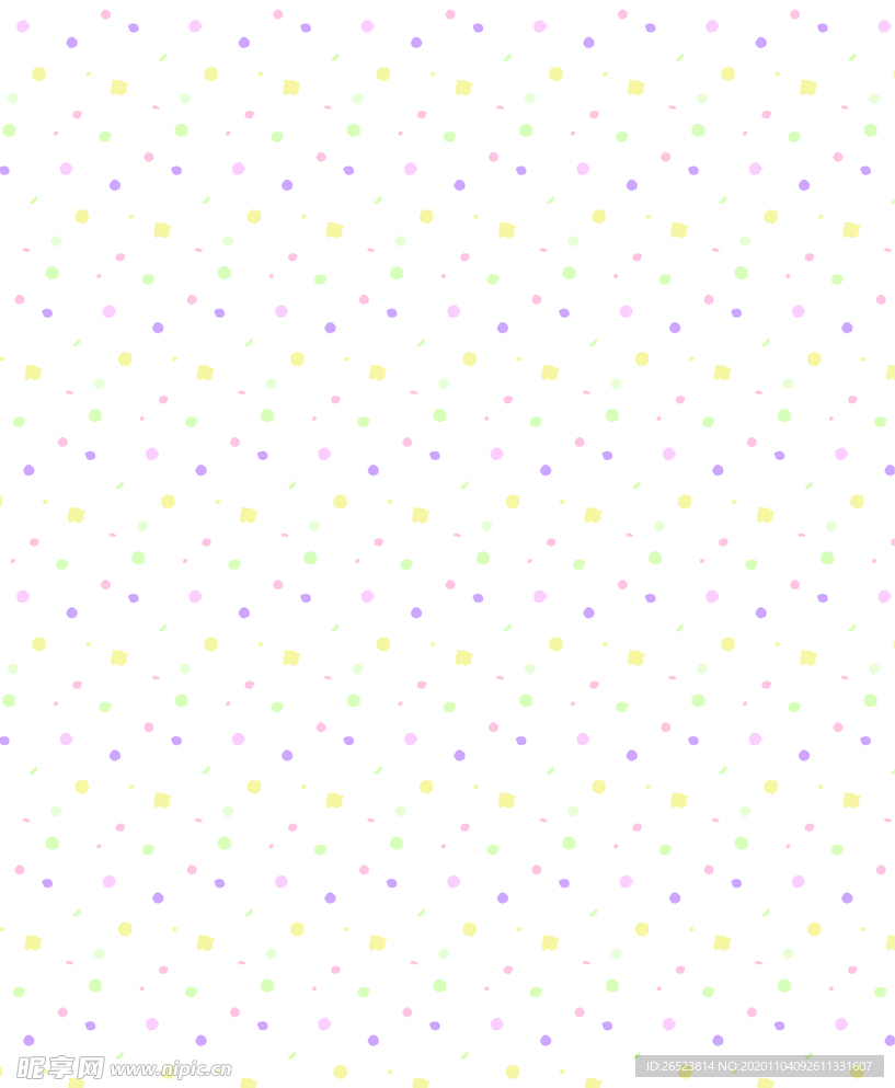 彩色小点 四方连续