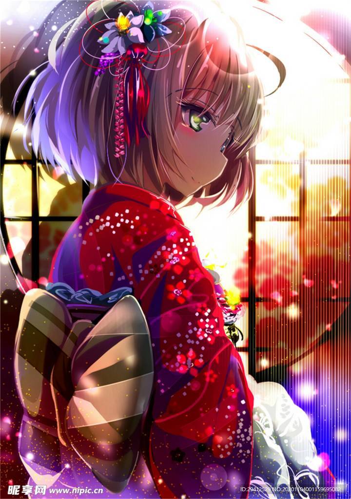 卡通女孩
