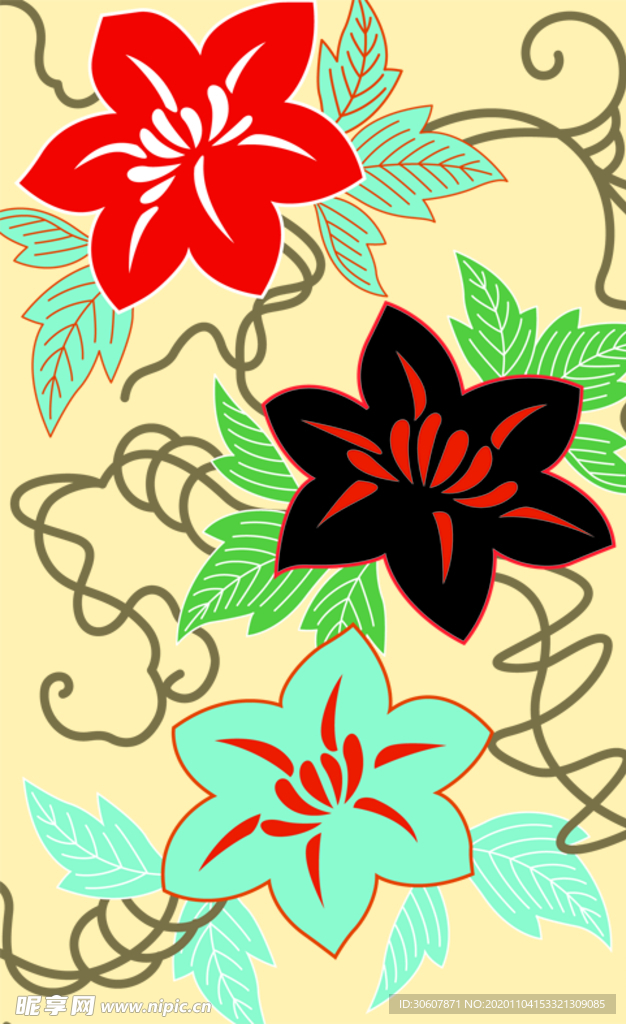 中式花纹