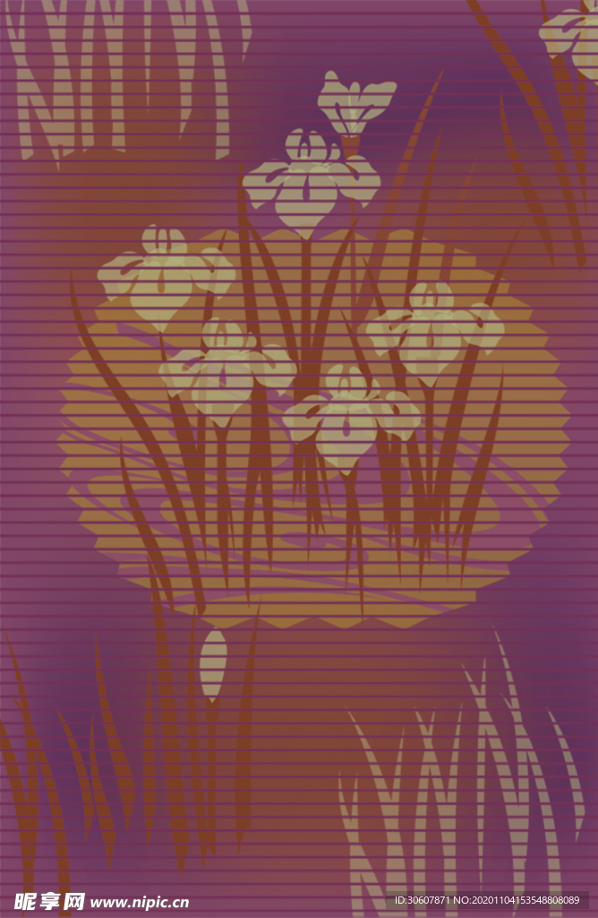 中式古典花纹背景
