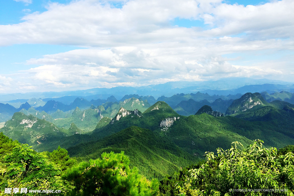 大自然风景摄影图