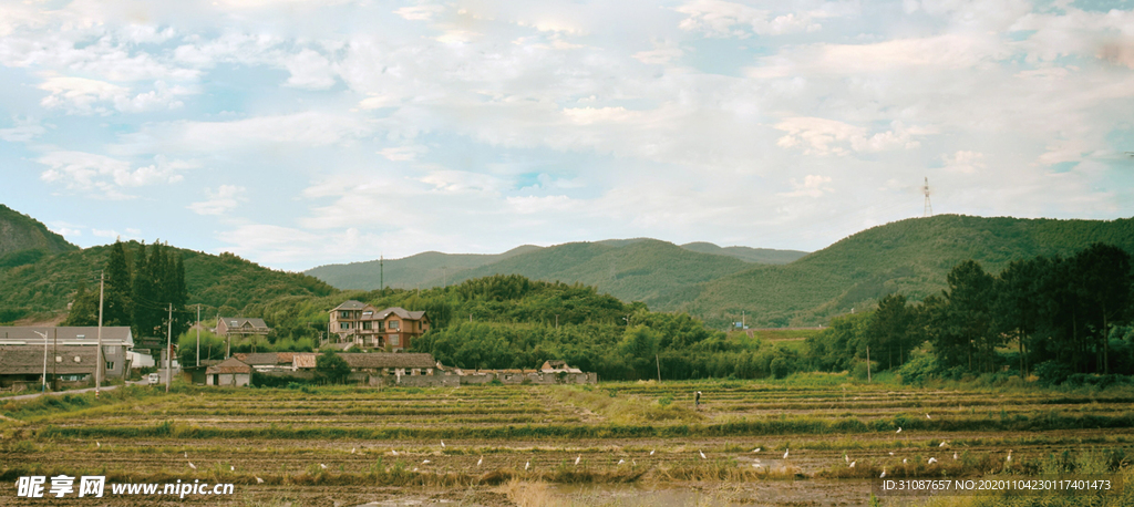 田园风光图