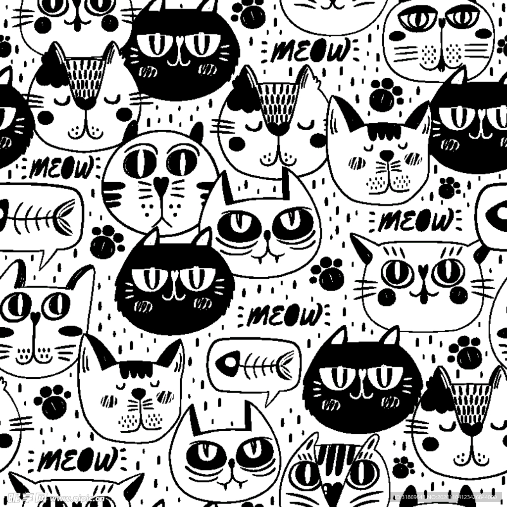 猫 卡通