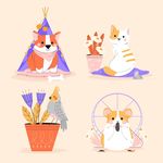 猫 卡通