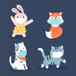 猫 卡通