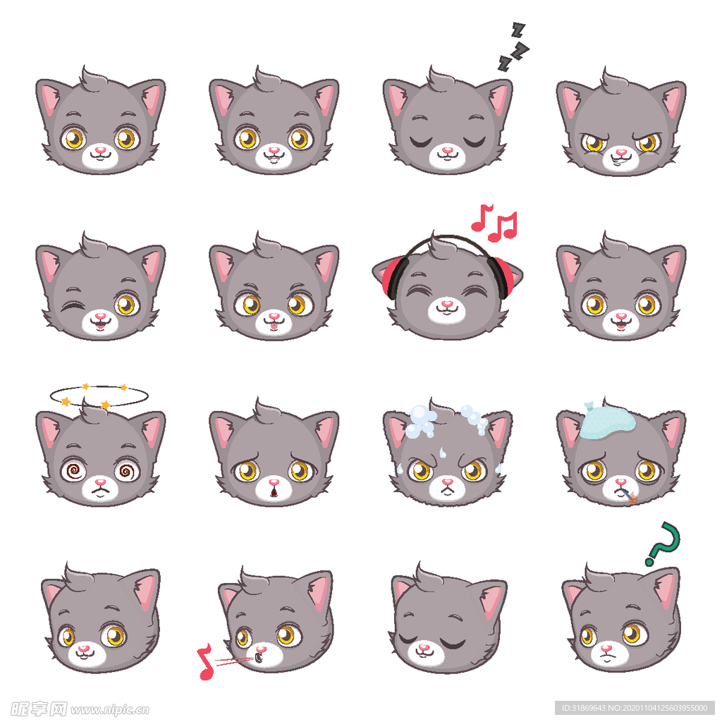 猫 卡通