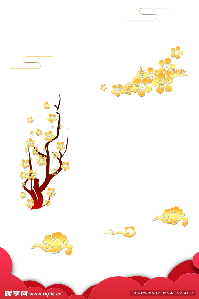 金色梅花