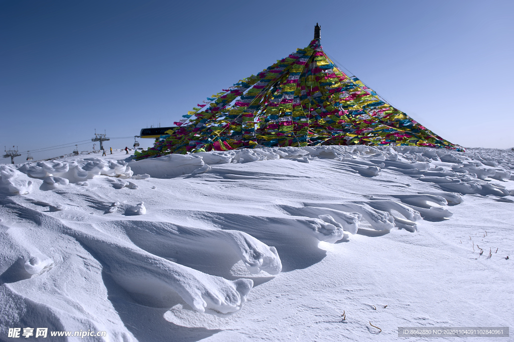 冰雪经幡