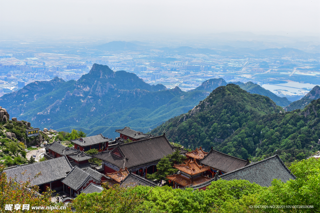 泰山山寺古建筑图片