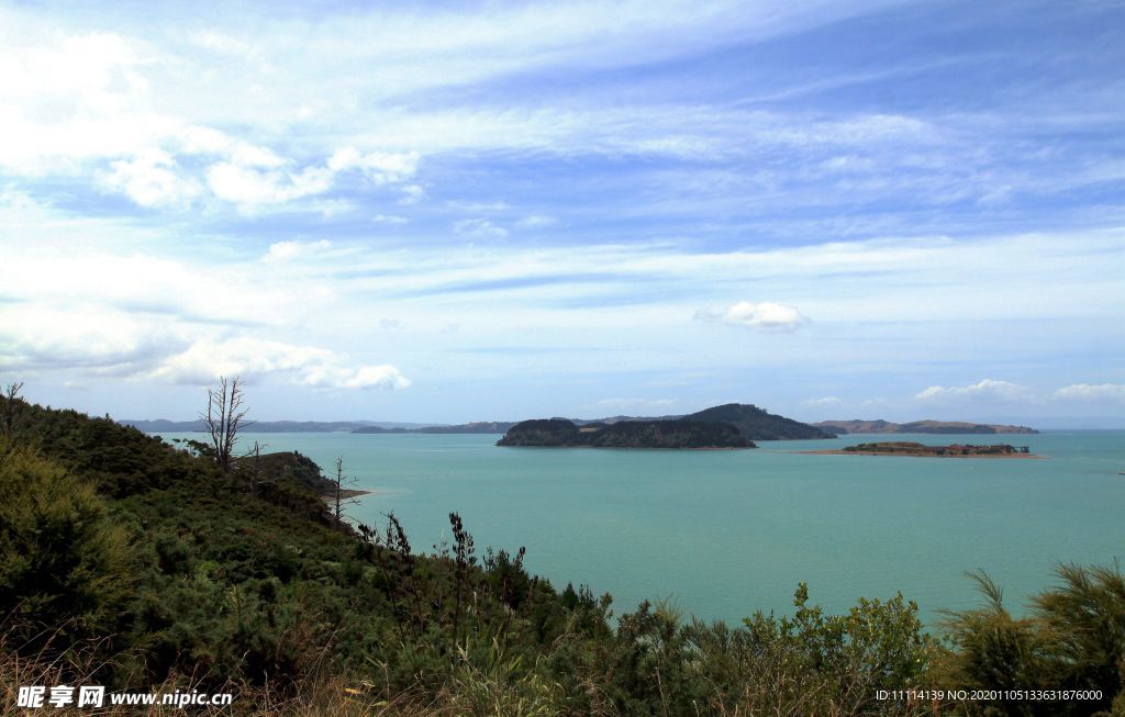 新西兰海滨自然风景