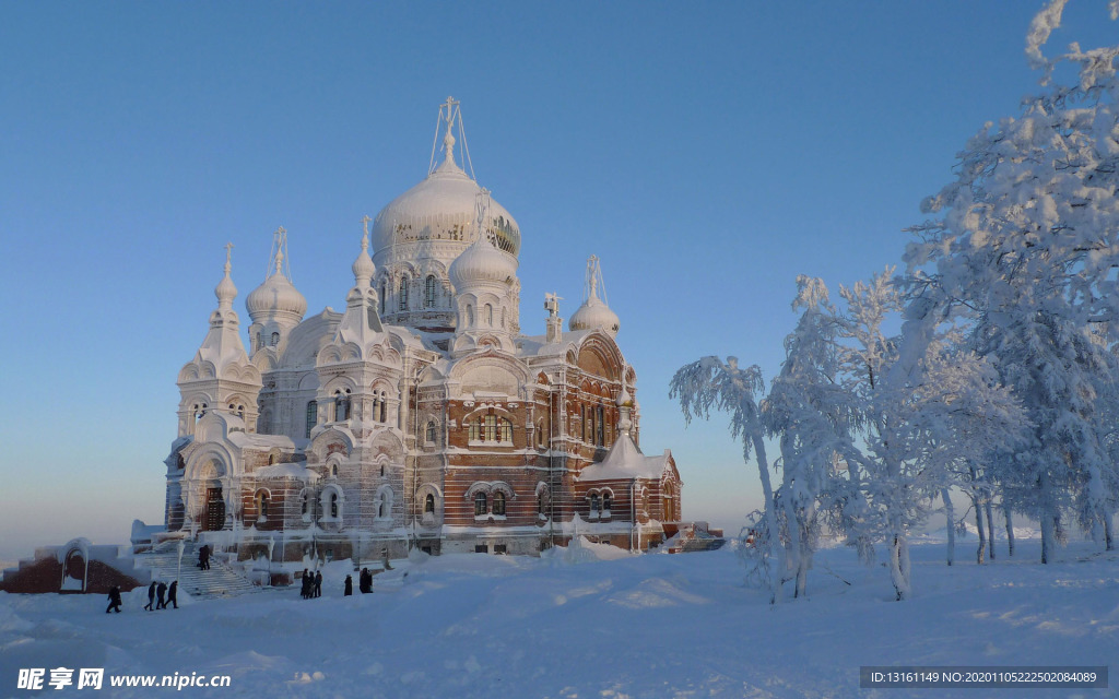 国外雪景