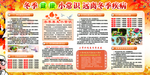 冬季健康教育宣传栏
