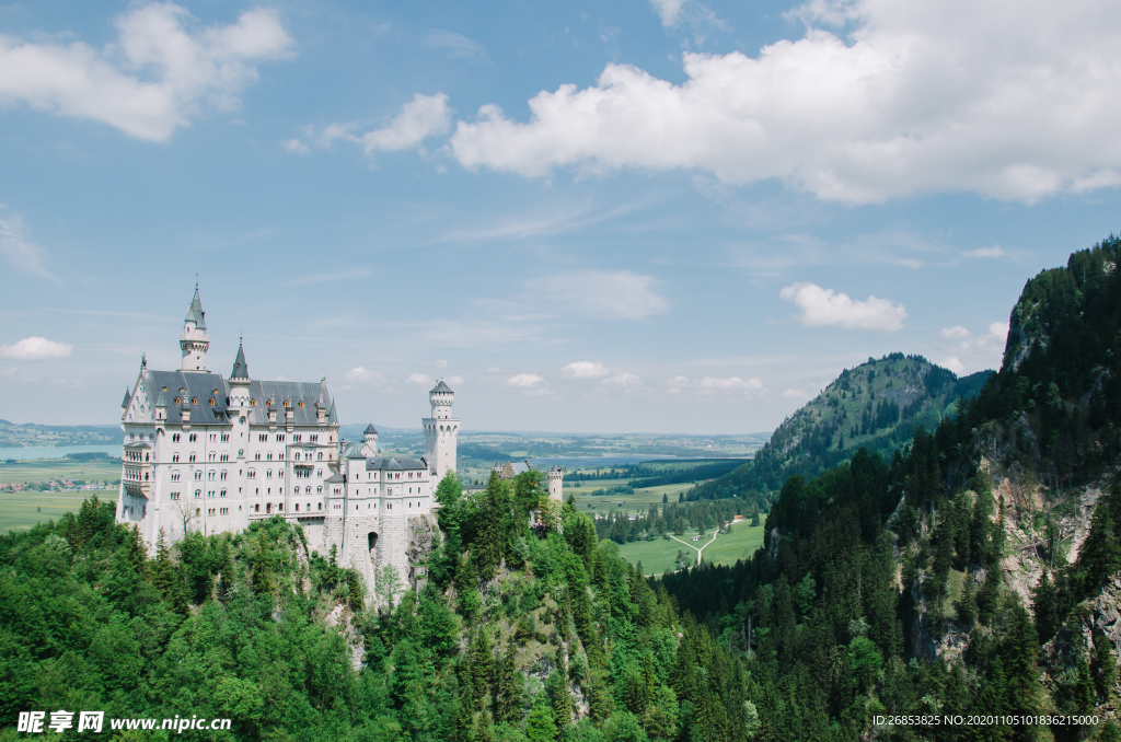 德国巴伐利亚新天鹅城堡