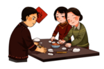 一家人