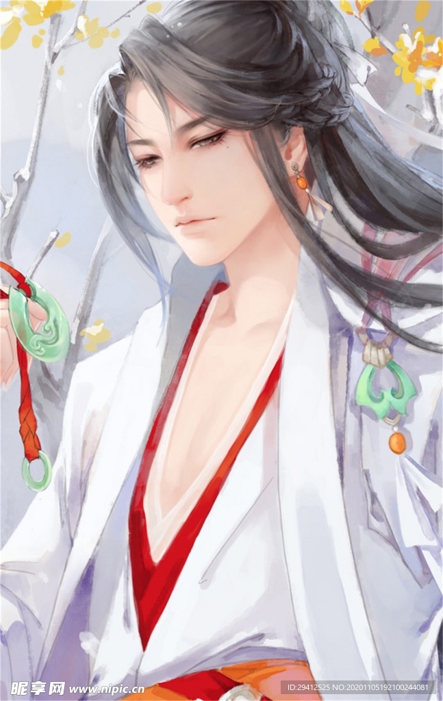 古风手绘插画