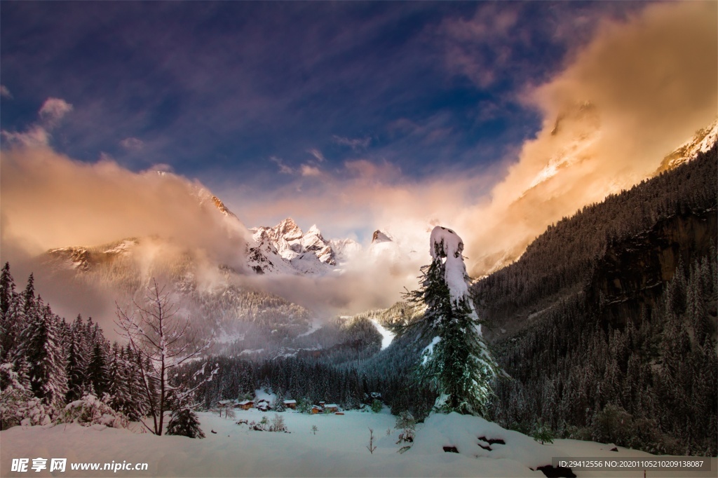 雪山