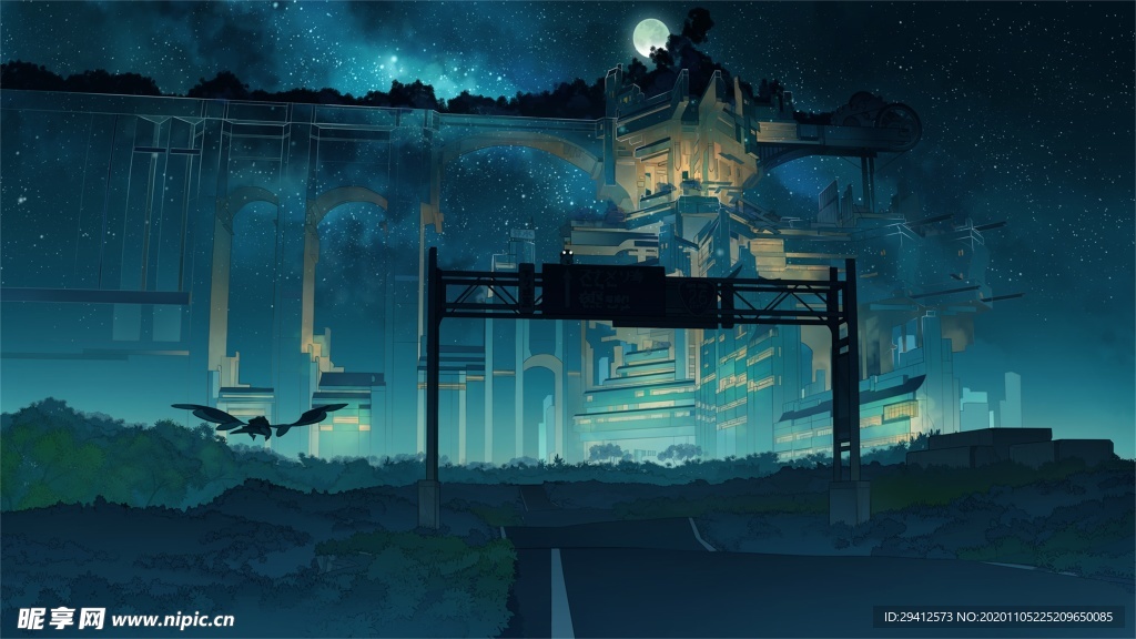 科幻背景