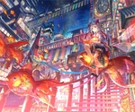 日系动漫背景