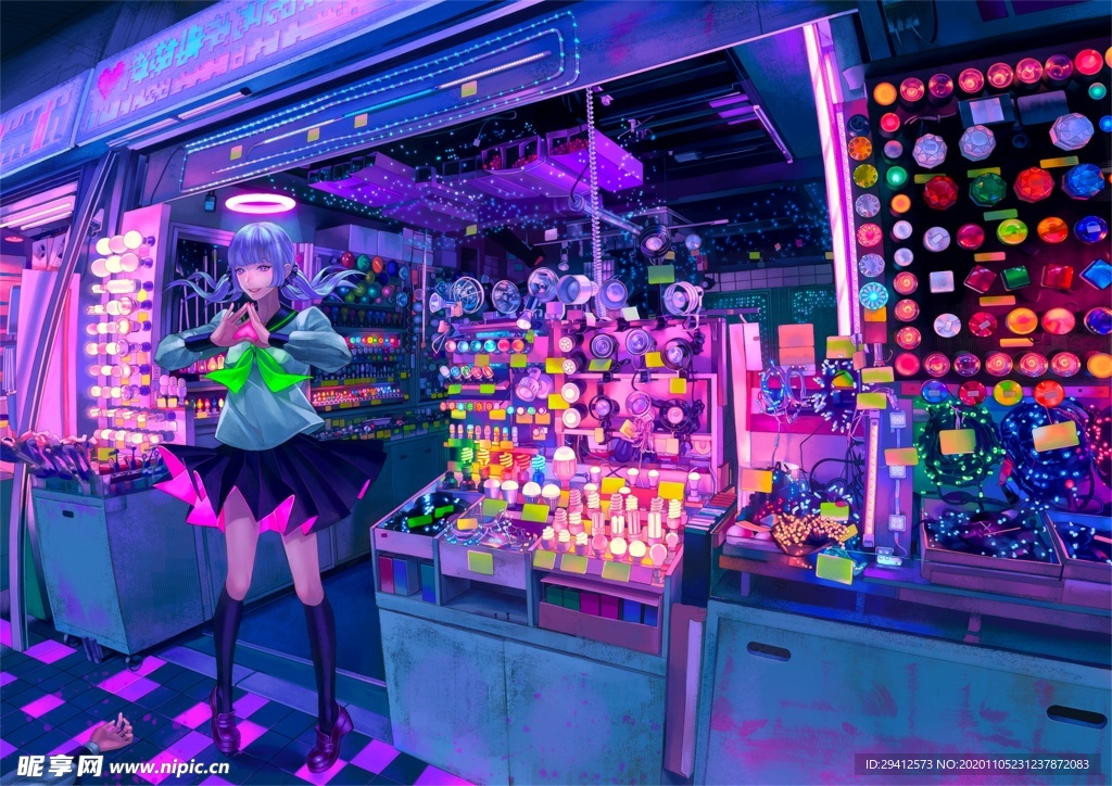 日系动漫背景
