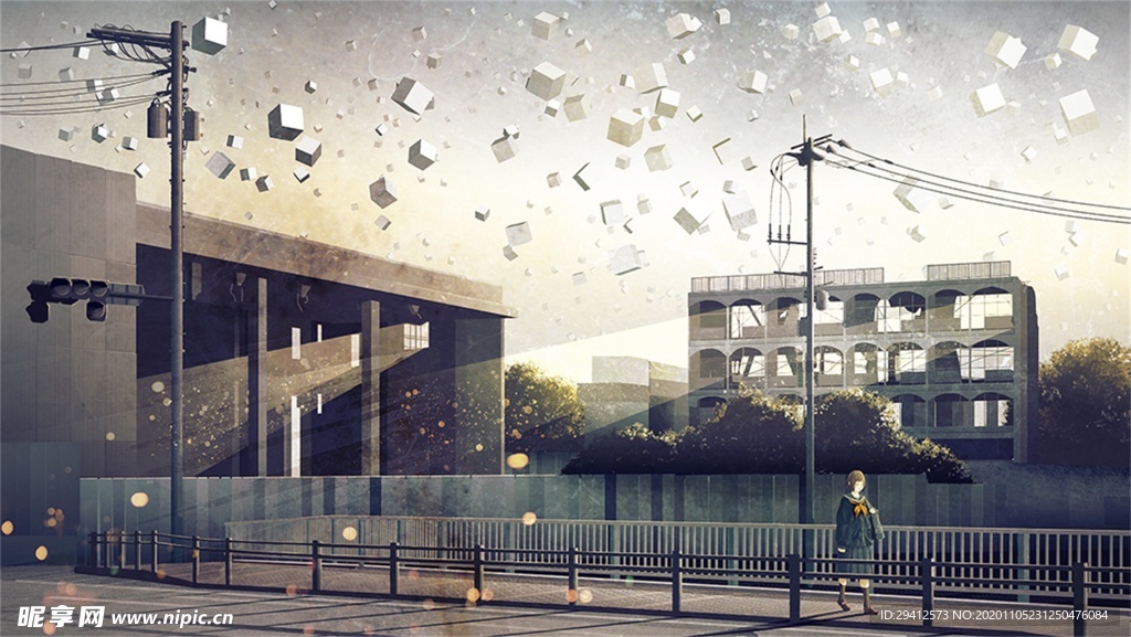 日系动漫背景