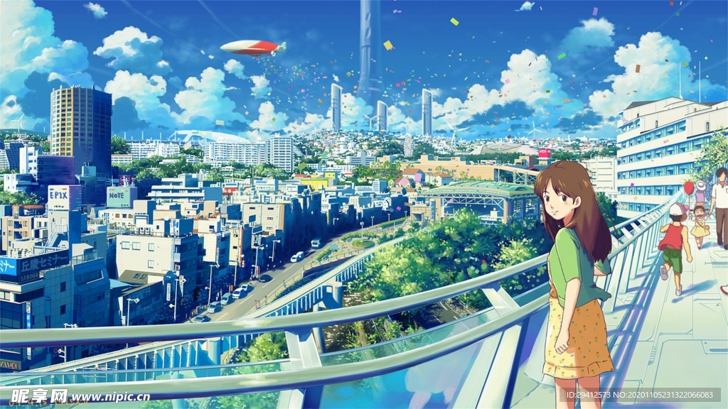 日系动漫背景