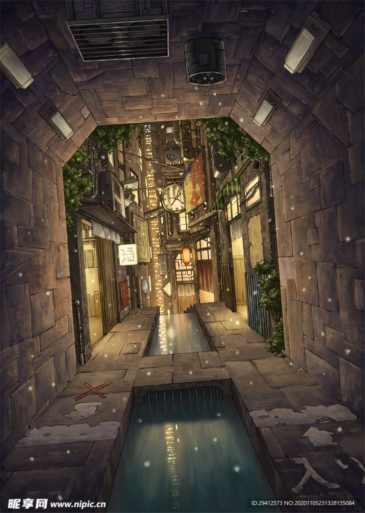 日系动漫背景