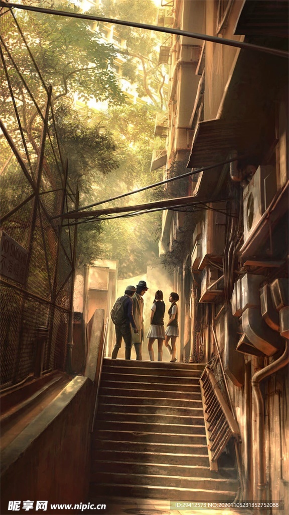 日系动漫背景