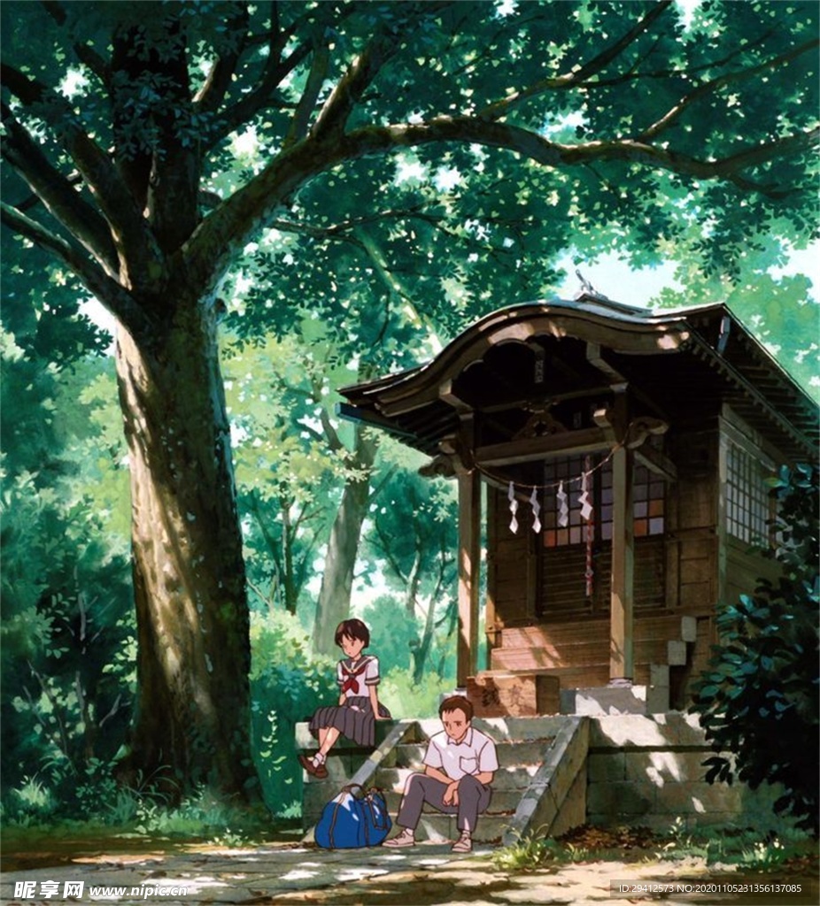 日系动漫背景