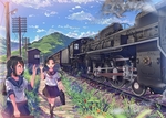 日系动漫背景