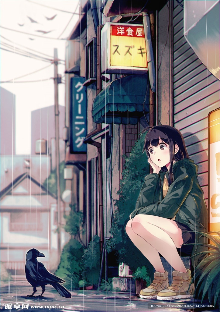 日系动漫背景