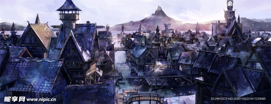 日系动漫背景